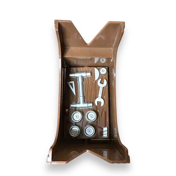 Vintage TMNT Ninja Turtles Skateboard Tool Table Sewer Lair Playset Part 1988 - Picture 10 of 12